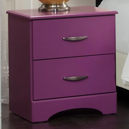 Nightstand with Two Drawers